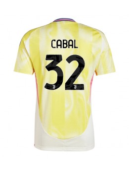 Juventus Juan Cabal #32 Gostujuci Dres 2024-25 Kratak Rukavima